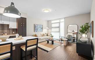 Open Floor Plan at L Seven Apartments in San Francisco, CA 94103