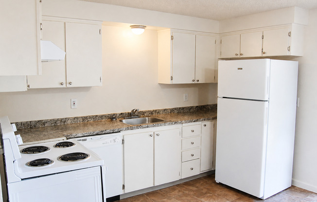 Large Two Bedroom Duplex Homes with a Private Back Yard