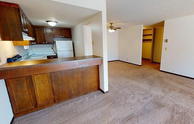 Gold Crest Apartments Kitchen, Hopkins, Minnesota