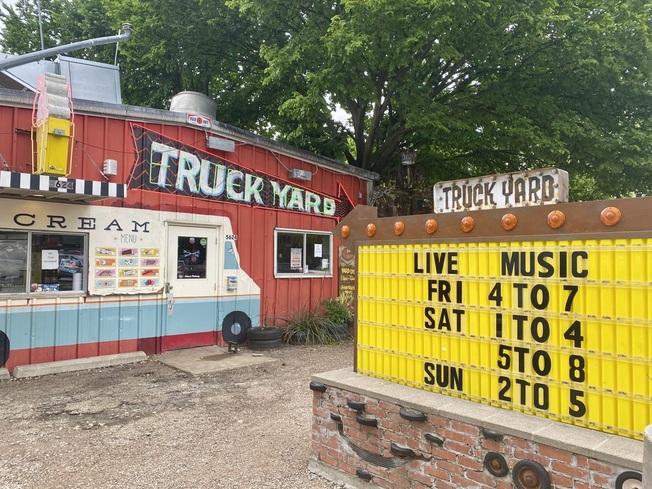 Truck Yard on Sears St in Lower Greenville, TX
