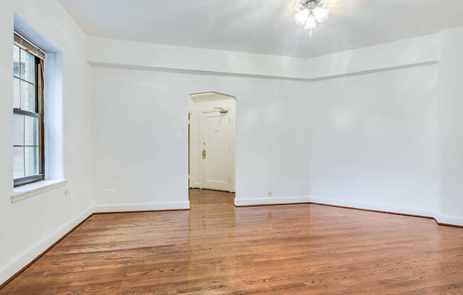 Living area at Chalfonte, Washington, DC