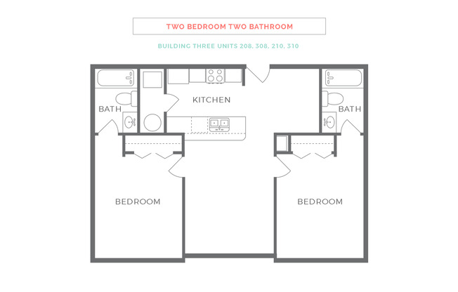 2 beds, 2 baths, 861 sqft, $2,400