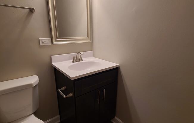 updated bathroom