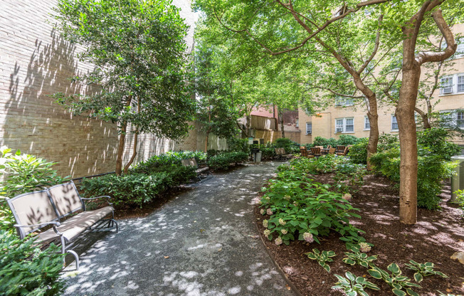 Take a walk in the Garden at Miramar, Washington, 20005