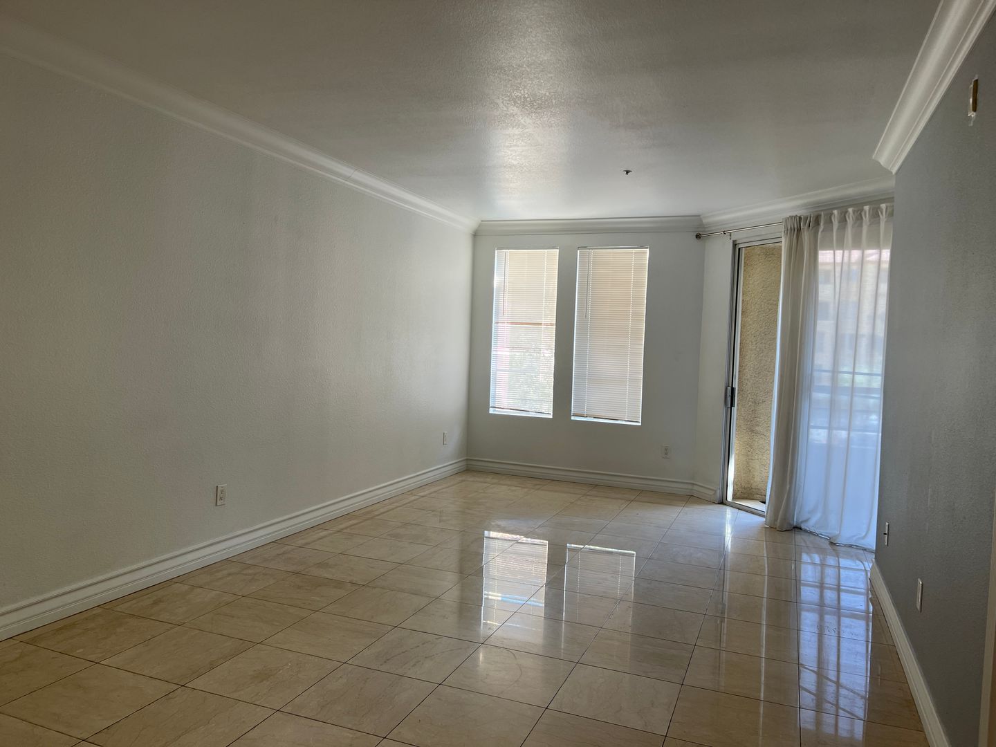 Meridian Unfurnished 1 Bed | 1 Bath Luxury Condo (New Gray paint throughout and Laminate Flooring)