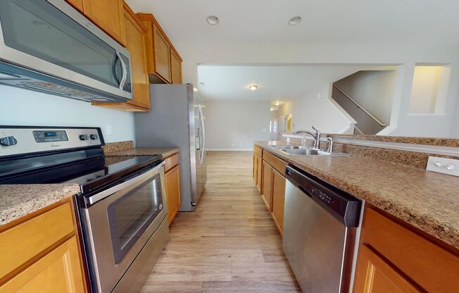 1224 Garden Stone Dr Raleigh, NC 27610 End-Unit, Garage, Open Concept