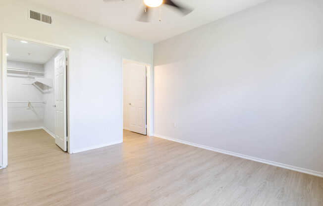 Bedroom with Hard Surface Flooring