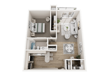 1 bed, 1 bath, 825 sqft, $1,135