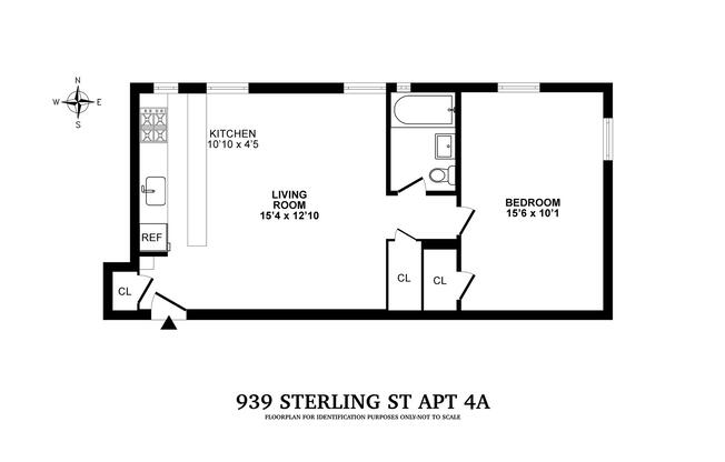 1 bed, 1 bath, $2,081, Unit A4