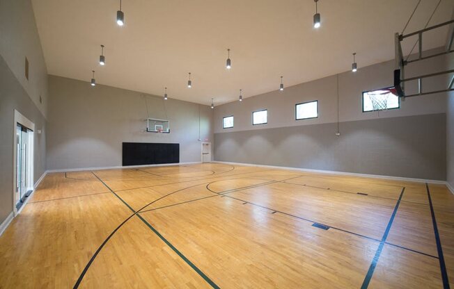 Indoor Basketball Court at The Preserve at Westchase, Tampa