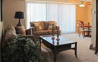 Spacious Living Area at Willoughby Hills Towers, Willoughby Hills, OH