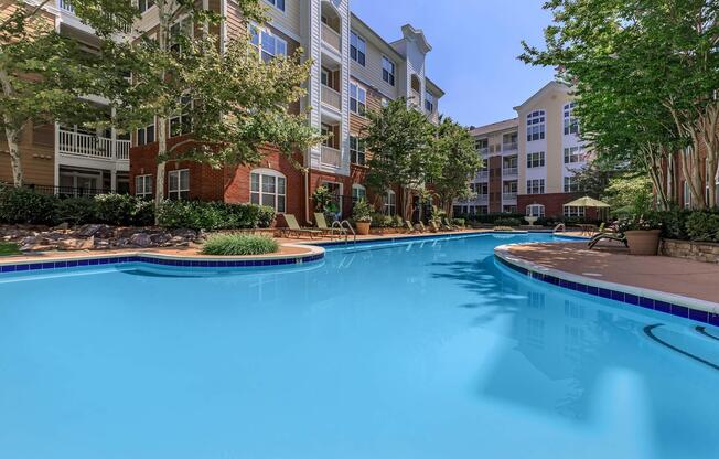 Pool at Emerson at Cherry Lane Apartments in Laurel, MD