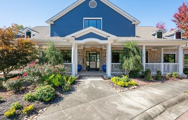 Clubhouse front entrance