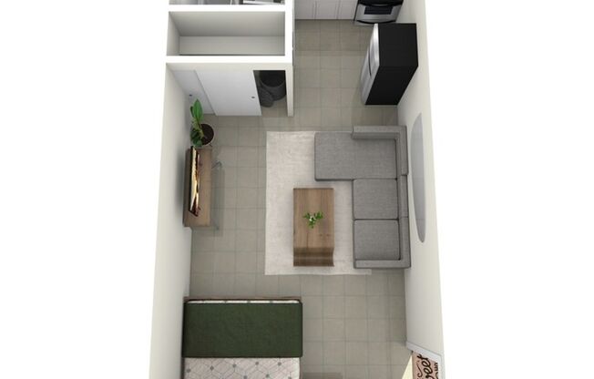 Studio, 1 bath, 300 sqft, $1,150