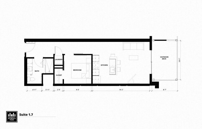 1 bed, 1 bath, 706 sqft, $1,450