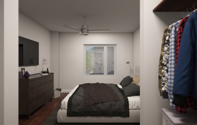 Studio, 1 bath, 435 sqft, $1,375, Unit 305