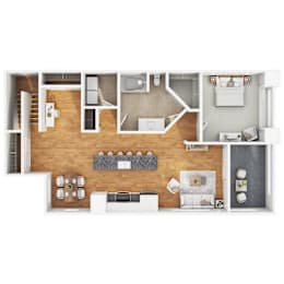 1 bed, 1 bath, 928 sqft, $1,570