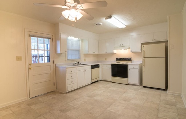 Kitchen Chateau Terrace Apartments in Wilmington NC