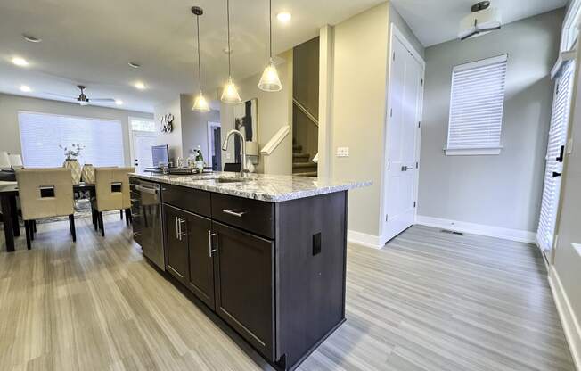Kitchen in beautiful Maple Place Apartments - Southfield MI