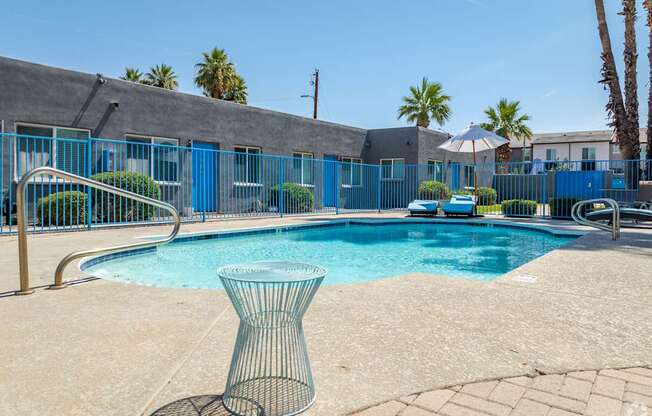 our apartments have a resort style swimming pool