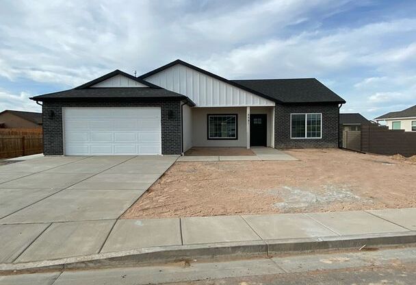 Brand New 3 Bedroom- 2 Bath Single Family Home