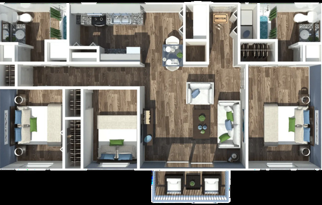 3 beds, 2 baths, 1,200 sqft, $1,525