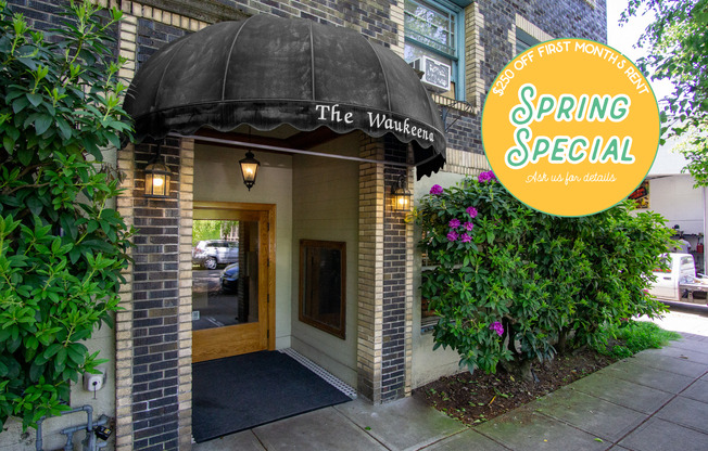 Spring Special: Darling Kerns Two-Story Apartment with Spiral Staircase!