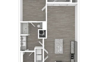 1 bed, 1 bath, 750 sqft, $1,052