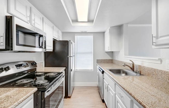 Spacious Kitchen at The Park Apartments, Rancho Cucamonga,California, 91730