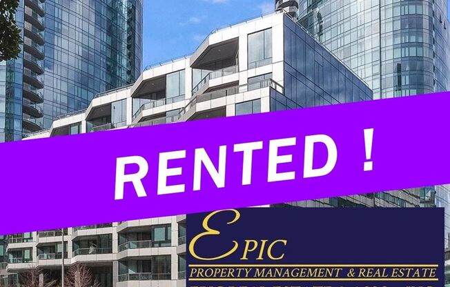 EPIC REA: 2 Bed/ 2 Bath Luxury Waterfront Living