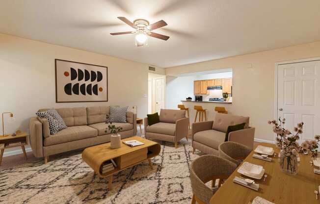 Dominium-Fulton Pointe-Virtually Staged Apt Overview