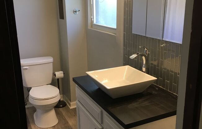 Secret room with 3 bedroom 1 bath deck and yard