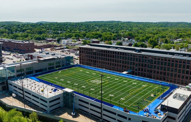 Pavilion Field at Riverwalk Apartments, Lawrence, MA