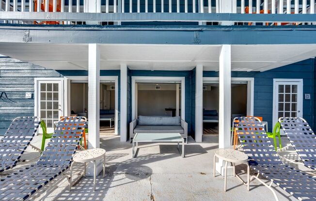 Outdoor Patio at The Beacon, Alabama, 35816