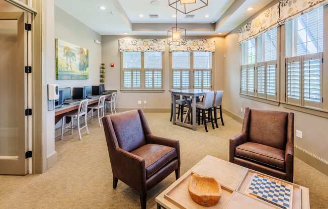 Windward Long Point Apartments - Resident business center