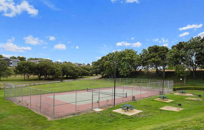 Tennis Court at Cypress Landing, California