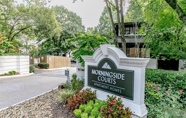 Monument Sign at Community Entrance.