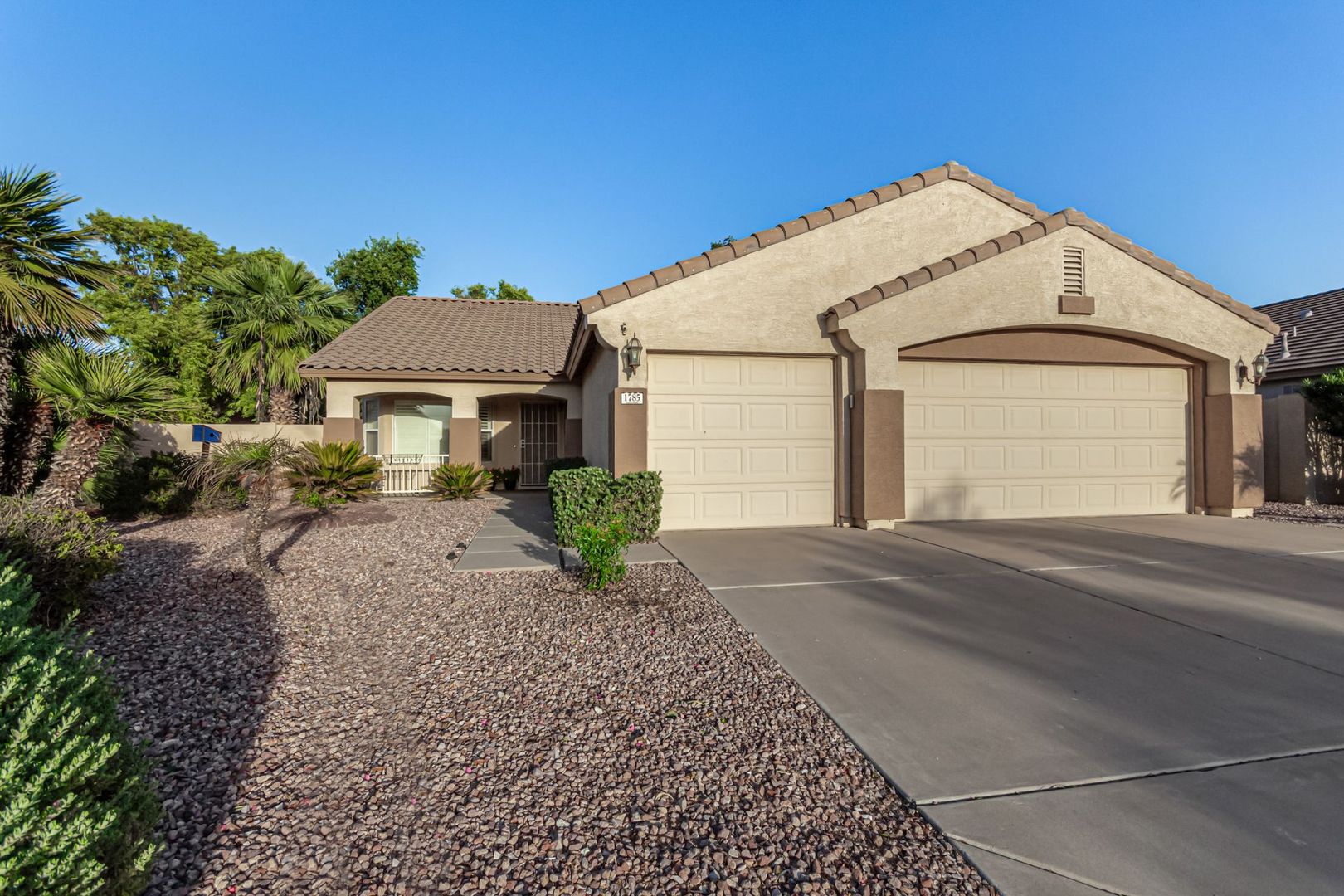 3-bedroom plus bonus room with 3-car garage on large lot
