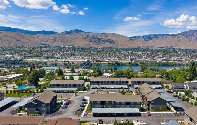 Drone Exterior View at Rylee Ann Apartments, East Wenatchee, Washington