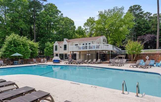 swimming pool with sundeck