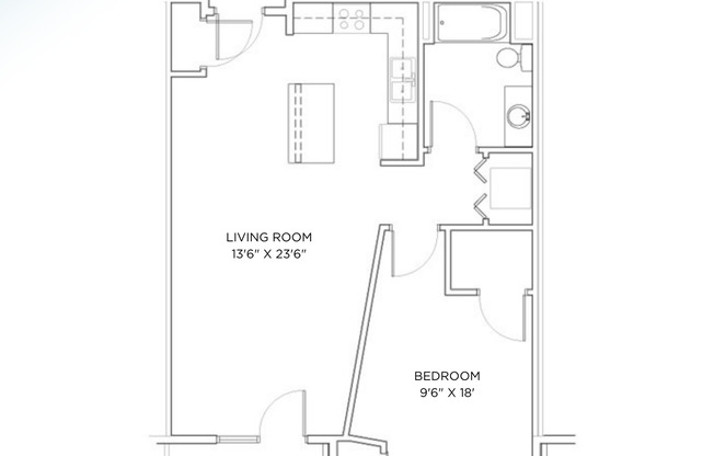 1 bed, 1 bath, 648 sqft, $1,640, Unit 5314-104