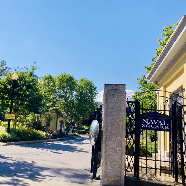 Naval Square Gated Entrance