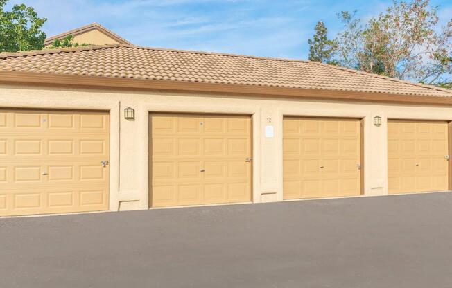 GARAGES AVAILABLE