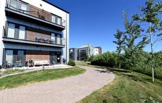 Walking Path at West Village at Four Points, Bozeman