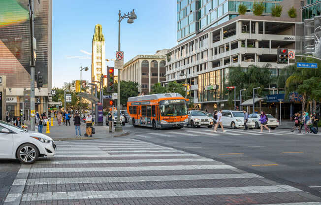 Within one of the most unique hubs for dining, shopping and entertainment in LA.