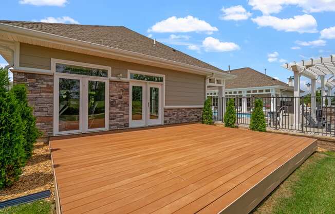 Outdoor Yoga and Fitness Platform