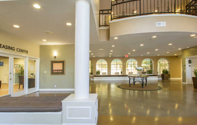 Lobby and Leasing Center
