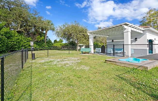 Dog park at Verona at Boynton Beach in Boynton Beach, FL