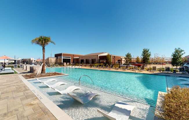 take a dip in our resort style pool