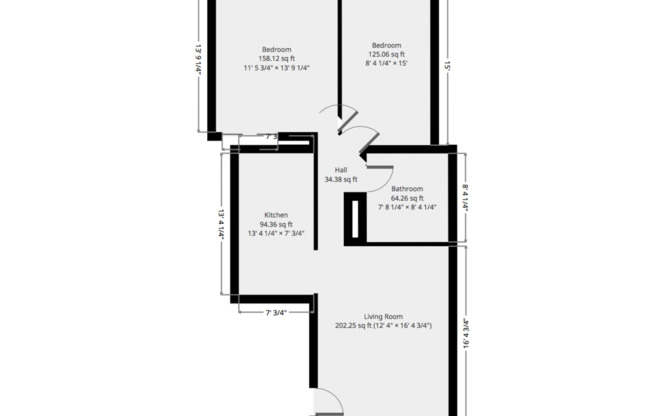 2 beds, 1 bath, 800 sqft, $1,400, Unit 2nd Flr.